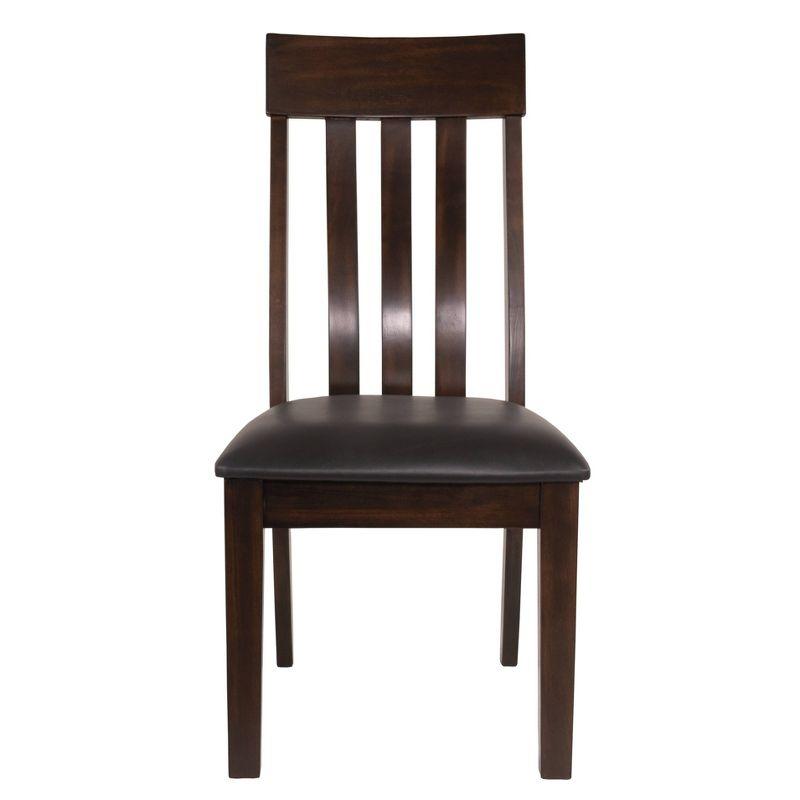 Set of 2 Haddigan Dining Upholstered Side Chair Brown - Signature Design by Ashley