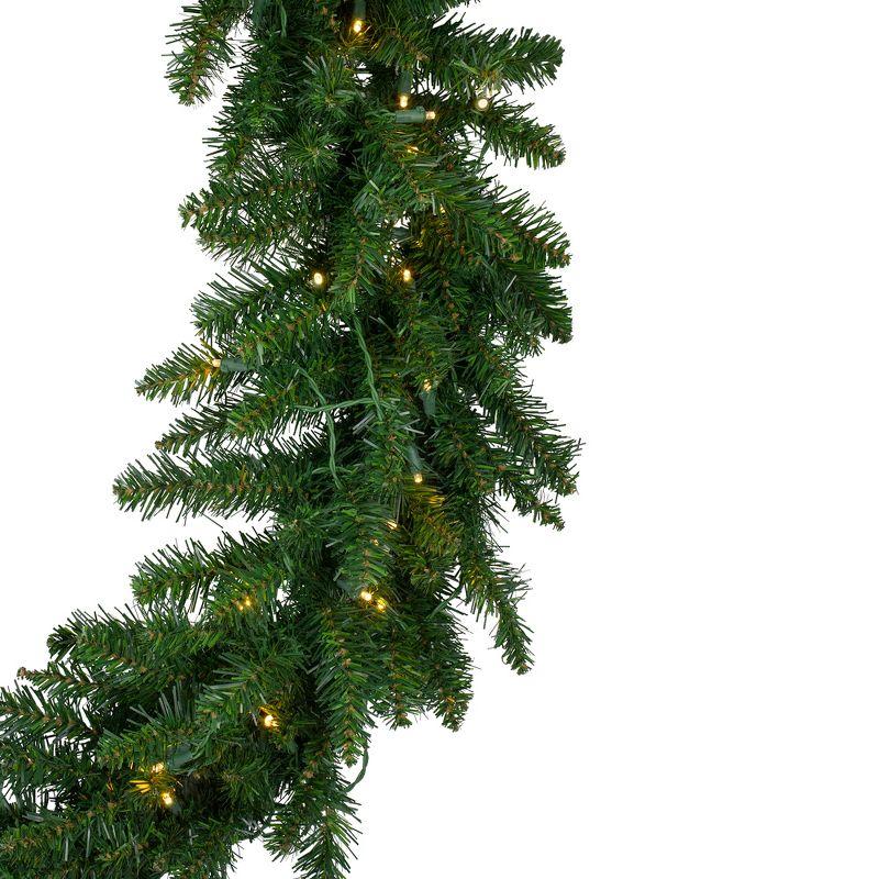 Northlight Pre-Lit Buffalo Fir Commercial Artificial Christmas Wreath - 6' - Warm White Lights