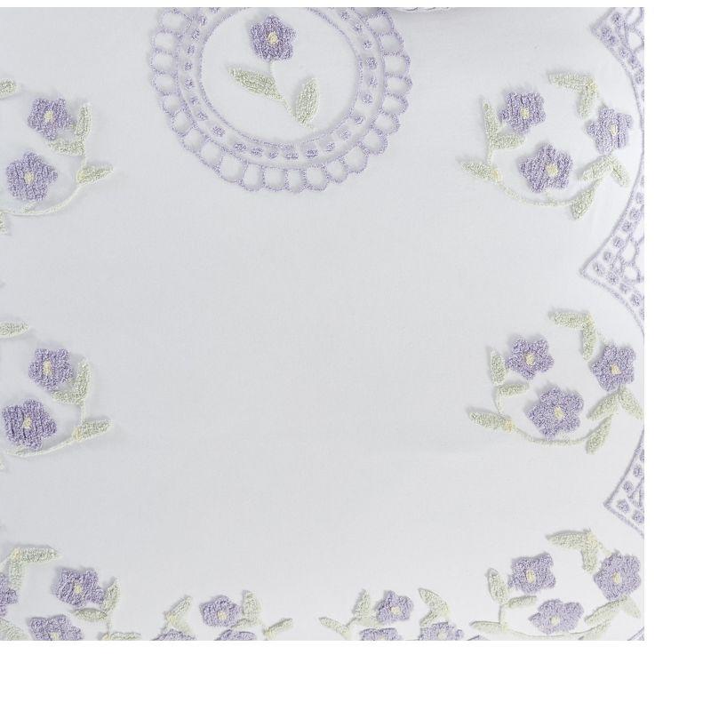 Better Trends Bloomfield 100% Cotton Chenille Coverlet/Bedspread Machine Washable Ultra Soft Floral Pattern All Season Bedding