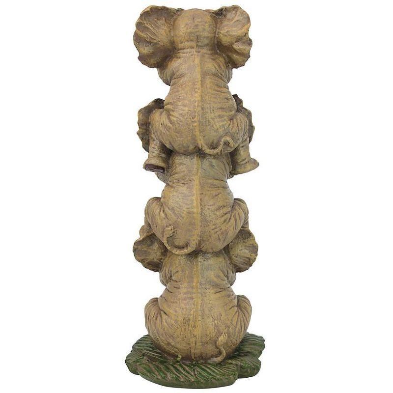 Design Toscano The Hear-No, See-No, Speak-No Evil Elephants: Medium, Set of Two