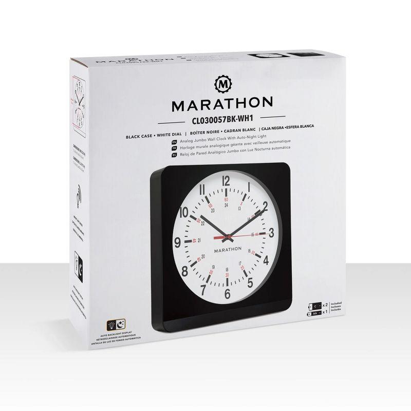 Marathon Watch Company Wall Clock