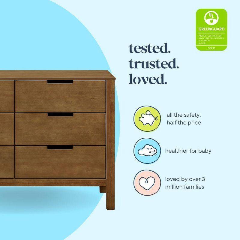 Colby 6 Drawer 51.25" W Double Dresser