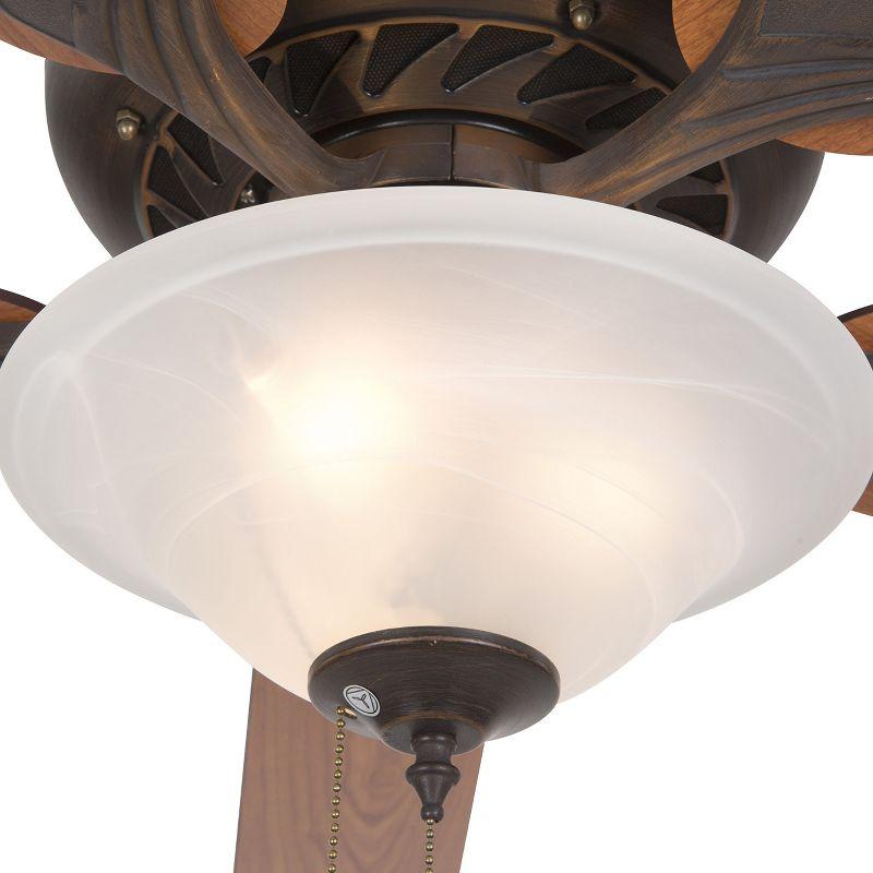 Yosemite Home Decor WHITNEY-ORB-2 52-Inch Ceiling Fan in Oil Rubbed Bronze Finish with 3 Light, Oil Rubbed Bronze 2