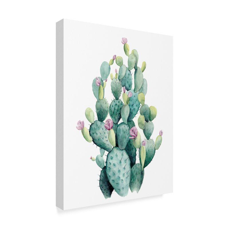 Grace Popp Desert Blooms Cactus Canvas Art 19" x 14"