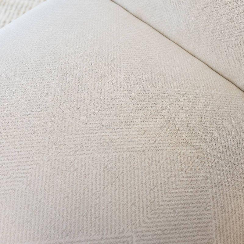 Signature Design by Ashley Alarick Accent Chair Cream: Upholstered Wooden Legs, Vintage Style