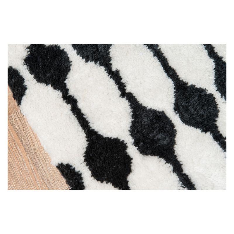 Novogratz Geometric Handmade Black/Ivory Area Rug