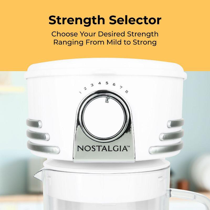 Nostalgia Nostalgia 3-Cup Coffee Maker NCIT3PLSWH6A