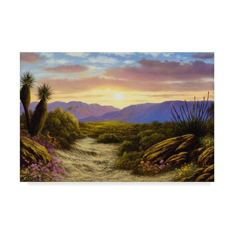 Anthony Casay " Desert Scene " by Anthony Casay