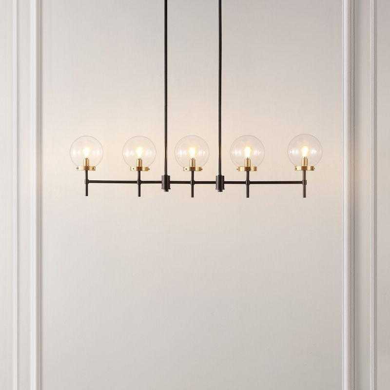 Mylah 5 Light 44.5" Pendant - Oil Rub Bronze - Safavieh.