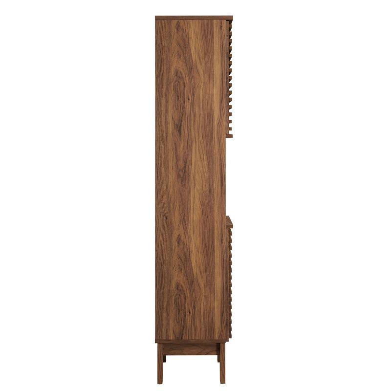 Modway Render Tall Narrow Bathroom Storage Cabinet