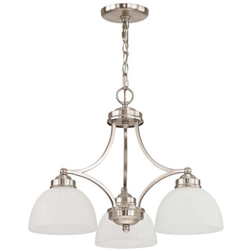 Livex Lighting Somerset 3 - Light Chandelier in  Brushed Nickel