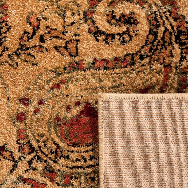 Lyndhurst LNH224 Power Loomed Accent Rug - Beige/Multi - 3'3"x5'3" - Safavieh
