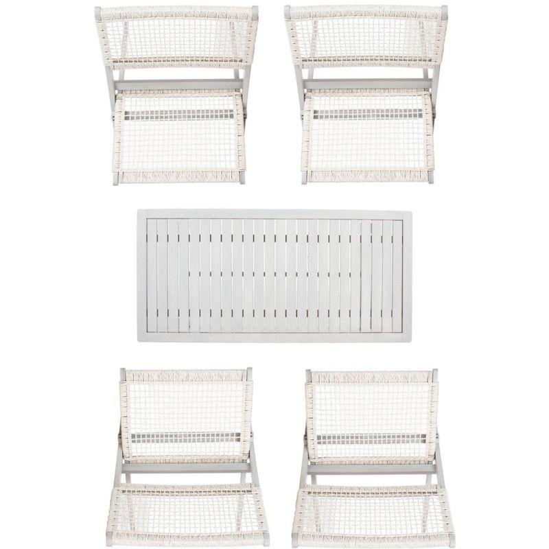 Blaze Living Set - Indoor/Outdoor - PAT7080 - Grey/Grey - Safavieh