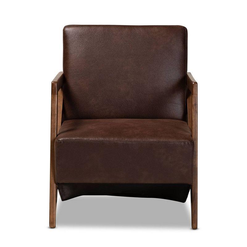 Cadi-Li Faux Leather Armchair