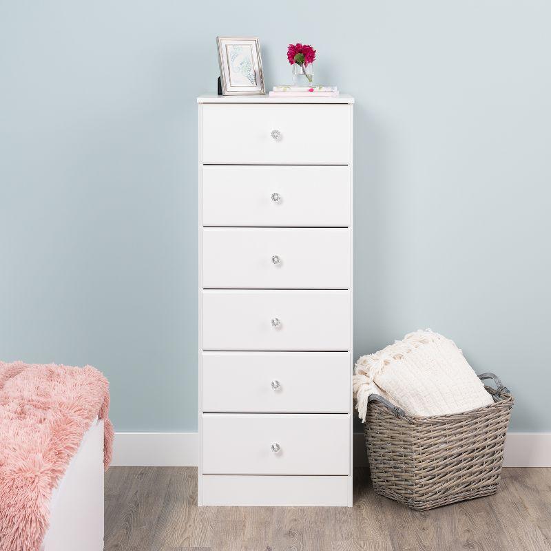 Astrid 6 Drawer Tall Chest - Prepac