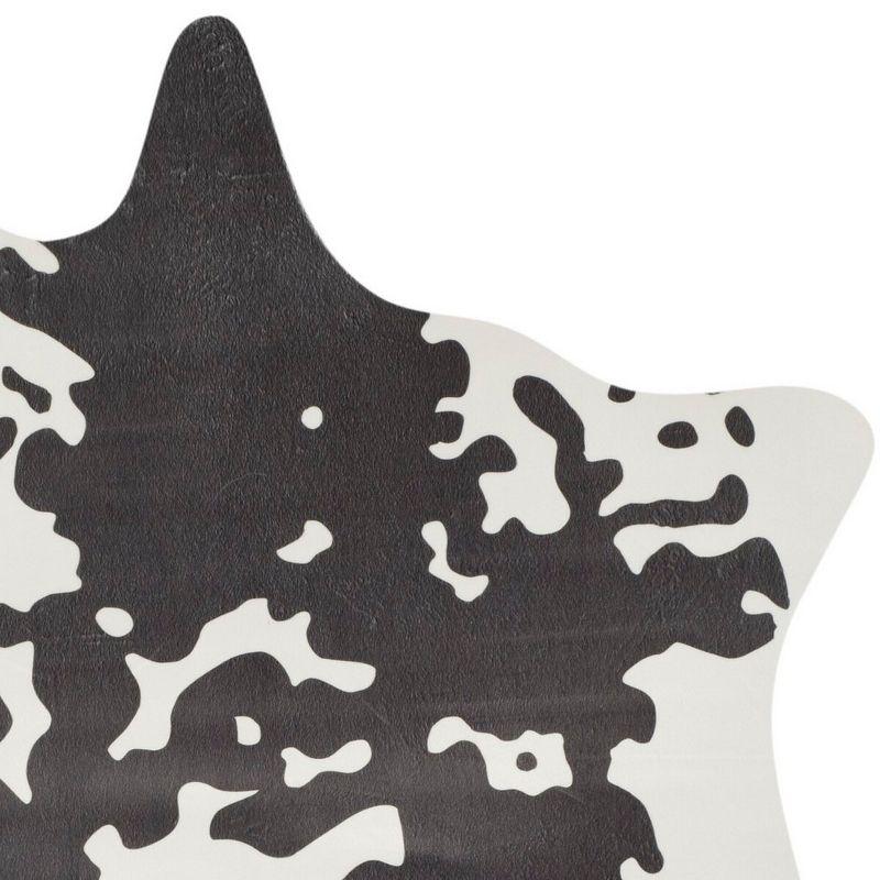 Faux Hide Animal Print Indoor Rug