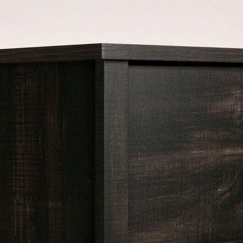 South Shore Chest Rubbed Black: 5-Drawer Vertical Dresser, Laminated Particle Board, Adult Assembly