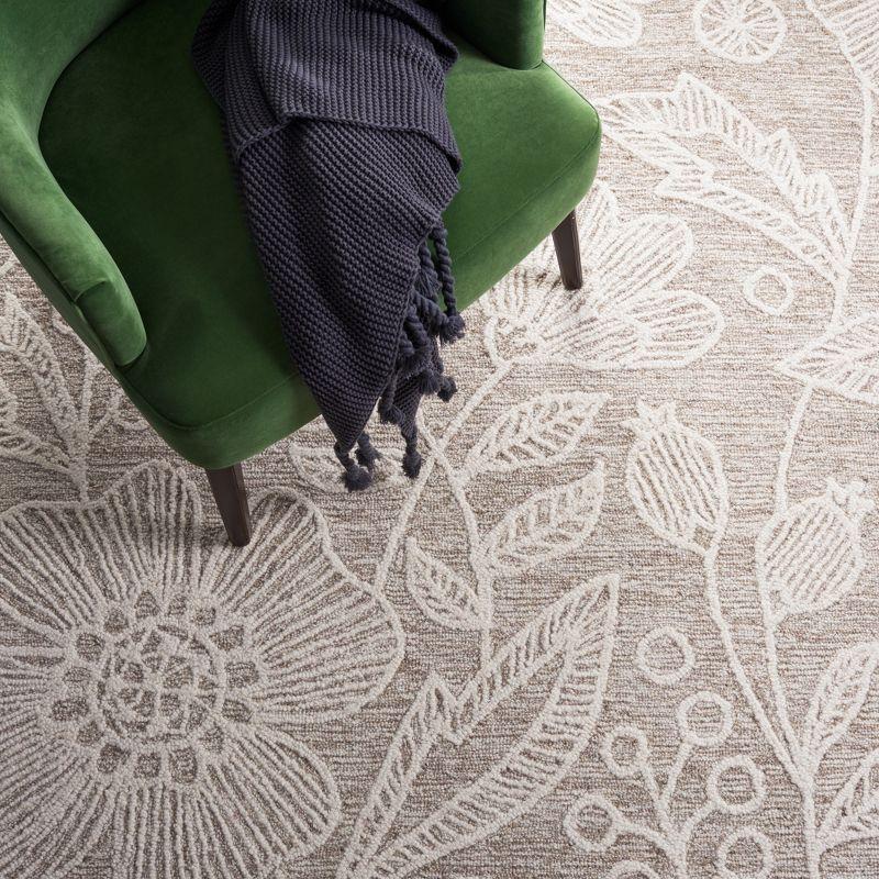 Jardin JAR727 Hand Tufted Area Rug - Natural/Ivory - 4'x6' - Safavieh.