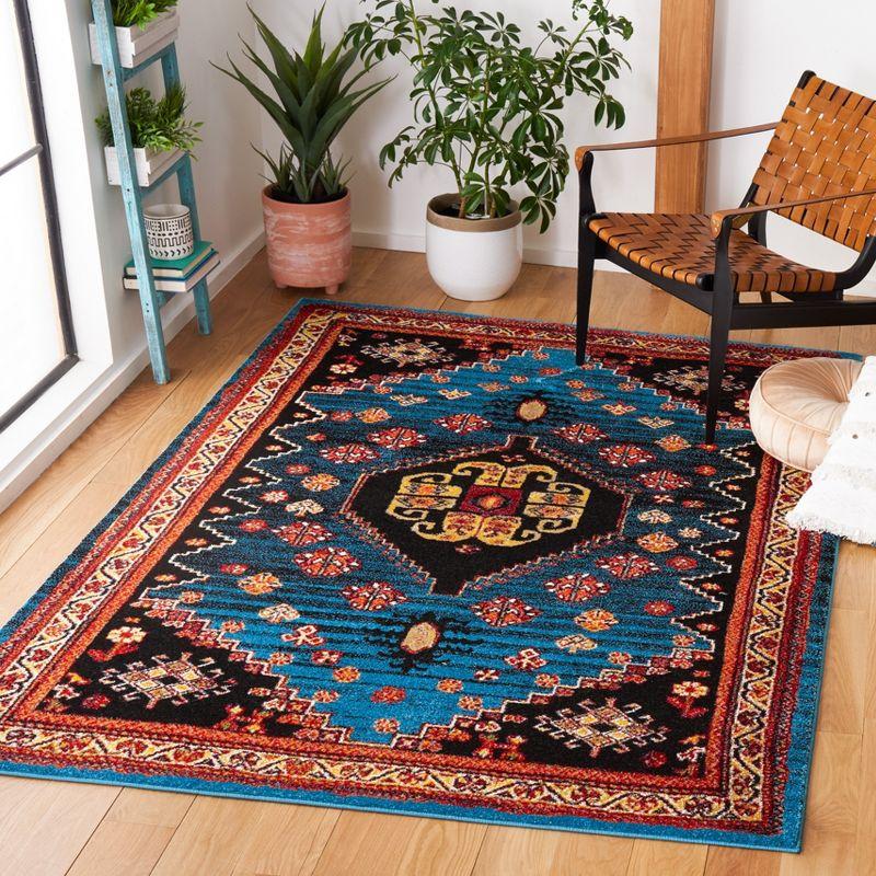 Vintage Hamadan VTH203 Power Loomed Area Rug  - Safavieh