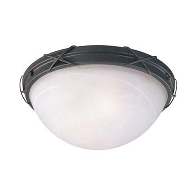 2 - Bulb Outdoor Flush Mount