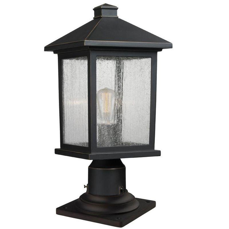 Z-Lite Portland 1 - Light Lantern in  Oil Rubbed Bronze