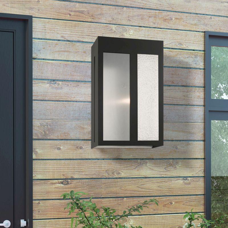 Livex Lighting Lafayette 1 - Light Wall Light in  Black