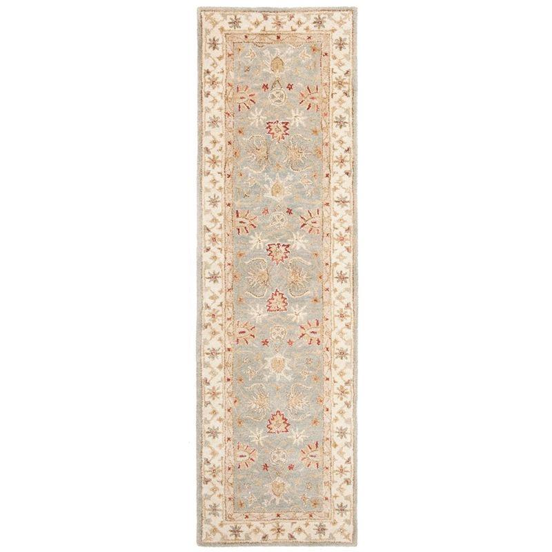 Antiquity AT822 Hand Tufted Accent Rug - Grey Blue/Beige - 2'3"x4' - Safavieh.