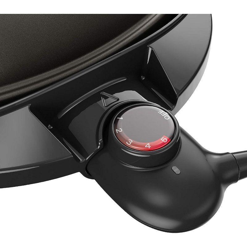 George Foreman George Foreman Indoor/Outdoor Electric Patio Grill, Apartment Approved, 15-Serving, Removable Stand, Black