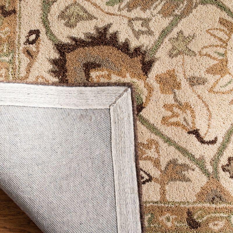 Anatolia AN512 Hand Tufted Indoor Accent Rug - Ivory/Brown - 3'x5' - Safavieh