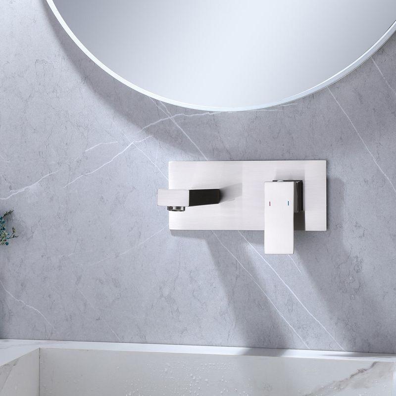 Wall Mounted Optional Single-handle Bathroom Faucet