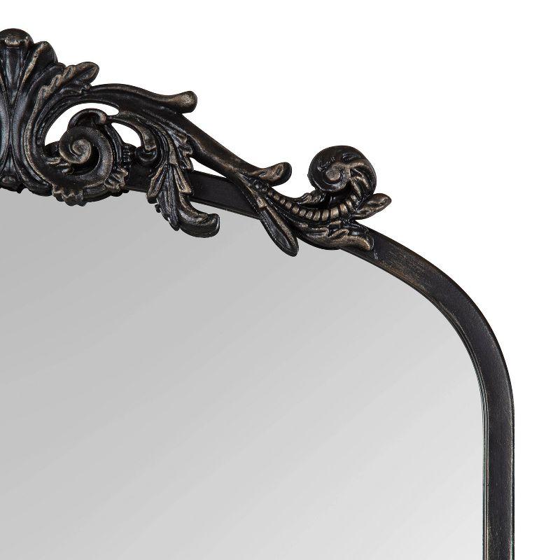 Arendahl Antique Black Full-Length Rectangular Wall Mirror