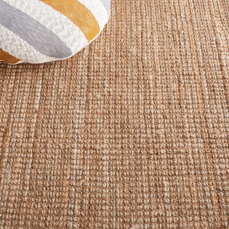 Natural Jute Handwoven 27" x 5" Tufted Runner Rug