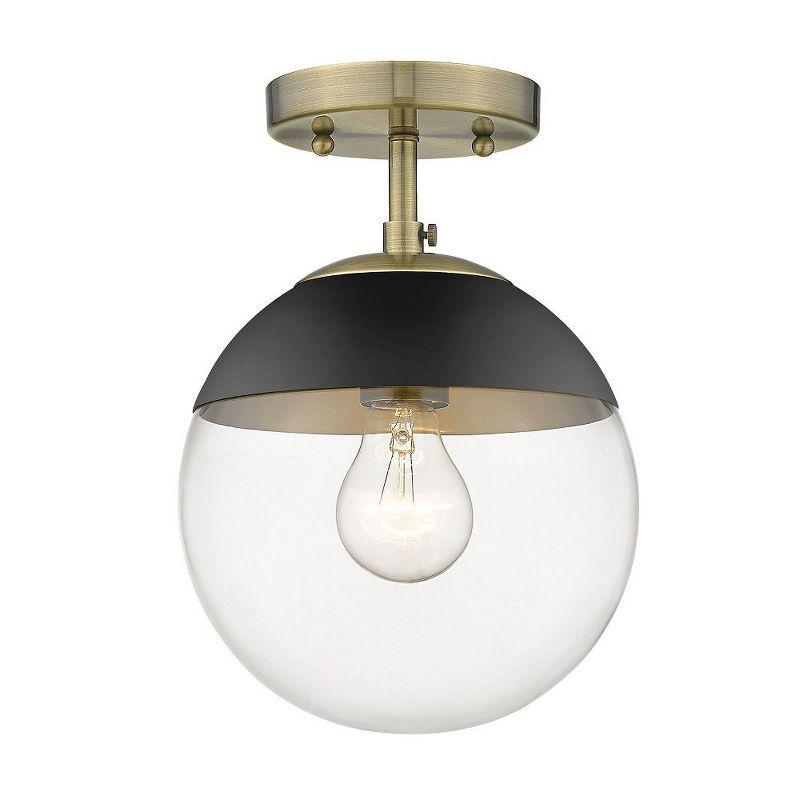 Hashtag Home Martina 1 -Light 7.5" Semi Flush Mount & Reviews | Wayfair