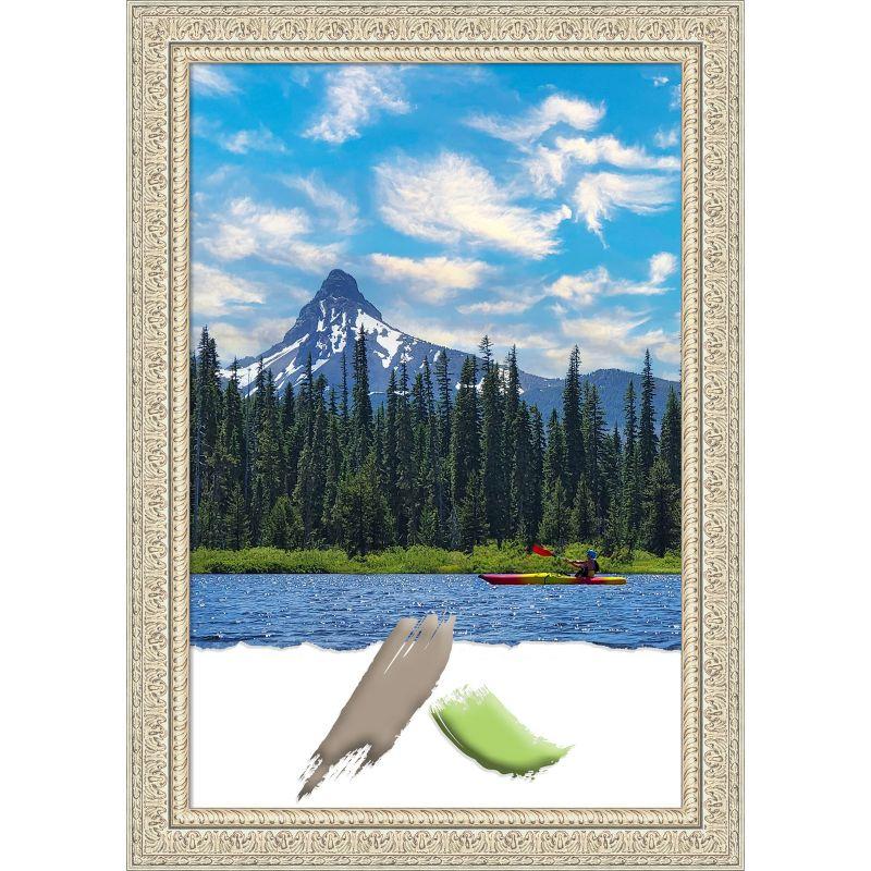 Amanti Art Fair Baroque Cream Wood Picture Frame