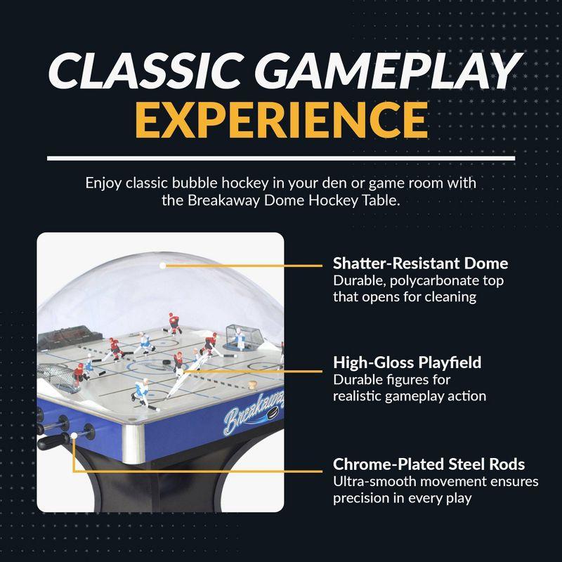 Hathaway Games Breakaway 41" Dome Hockey Table with LED Scoring & Reviews | Wayfair
