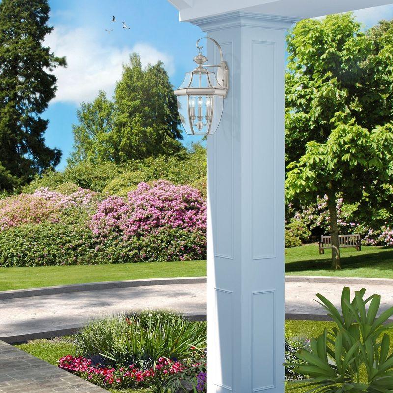 Livex Lighting Monterey 3 - Light Wall Light in  Brushed Nickel