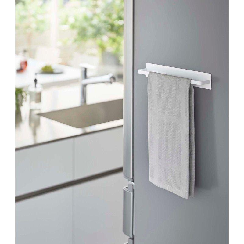 11.02" Magnetic Kitchen Dish Towel Hanger Rack Wall Mounted Towel Bar