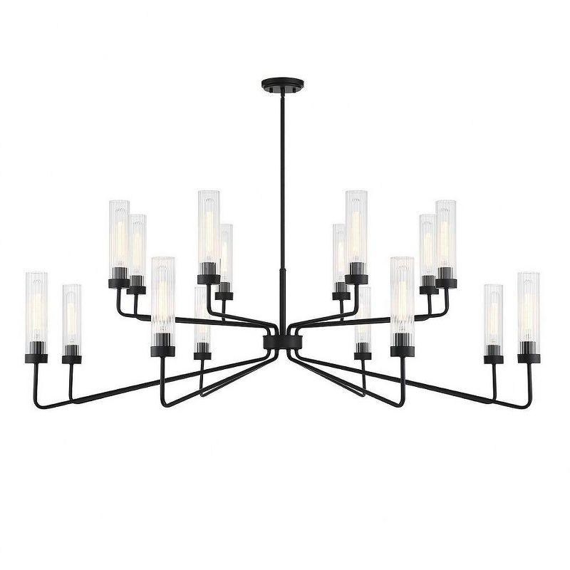 Jonze 16 Light Metal Tiered Chandelier