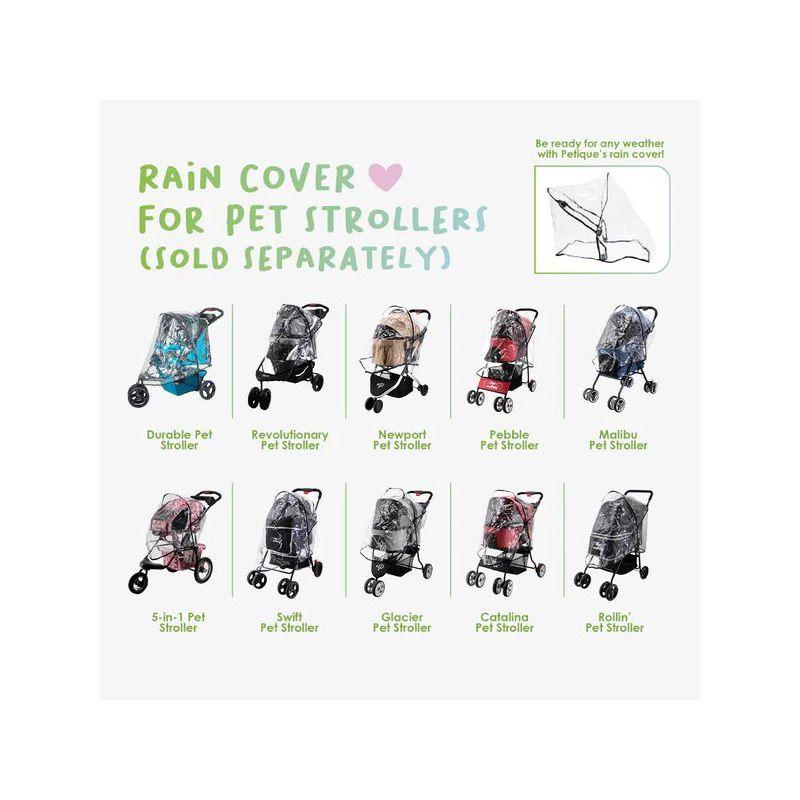 Petique Newport 3-in-1 Travel System Comfortable & Spacious Pet Animal Stroller