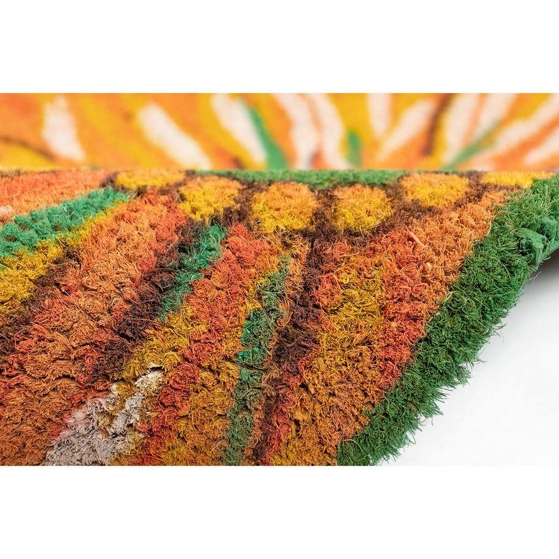 Sunlit Sunflower Coir Outdoor Welcome Mat 36.5" x 24.5"