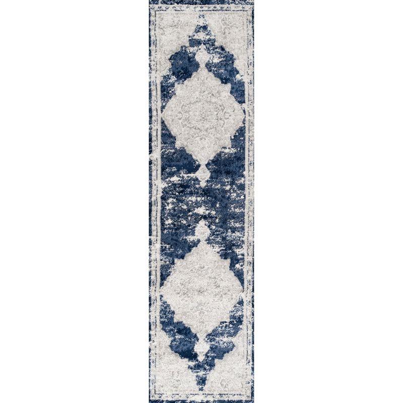 Alhambra Ornate Medallion Modern Indoor Area Rug - JONATHAN Y