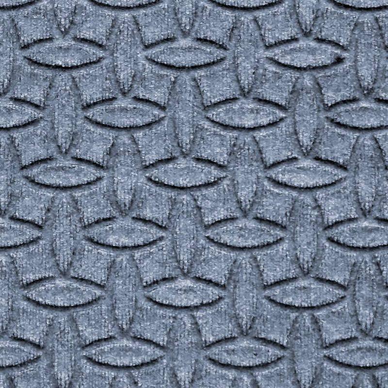 Bungalow Flooring WaterHog Elipse Indoor/Outdoor Doormat Blue: Weather-Resistant, Low Pile, Pet Friendly Mat