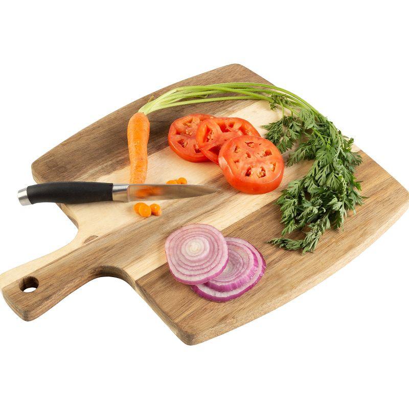 Classic Cuisine 3PC Acacia Wood Cutting Board Set