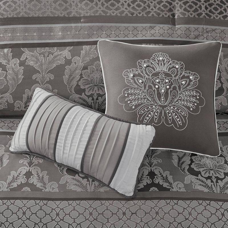 Madison Park Bellagio 7 Piece Jacquard Comforter Set
