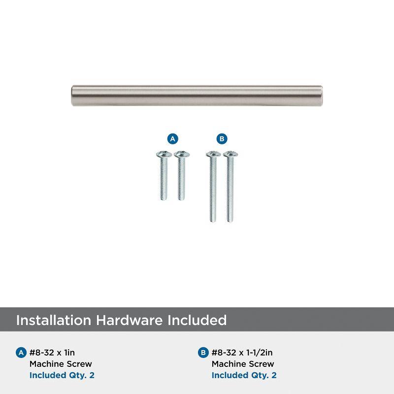 Bar Pulls 3 inch (76mm) Center-to-Center Cabinet Pull - 10 Pack