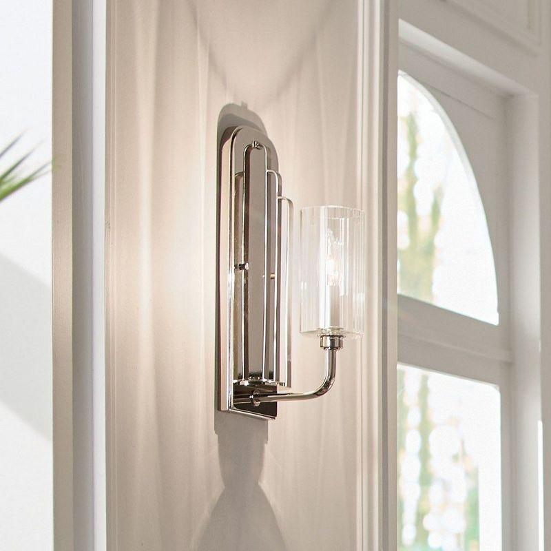 Kichler Lighting Kimrose 1 - Light Sconce in  Polished Nickel