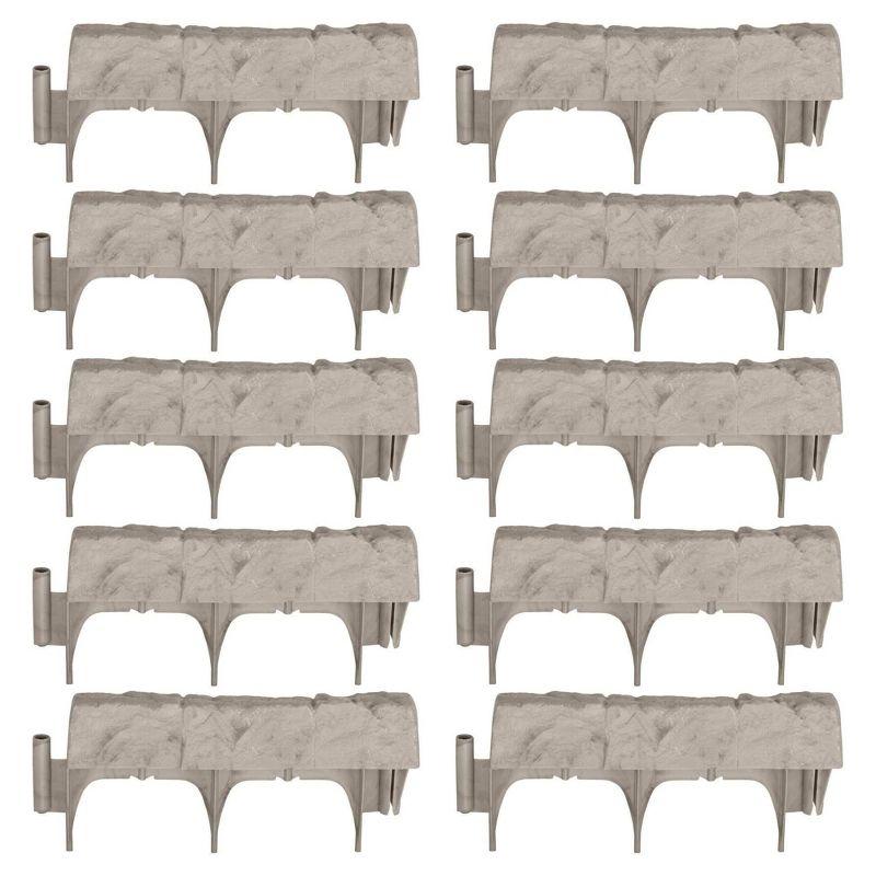 8.8'' H x 14'' W Composite Lawn Edging