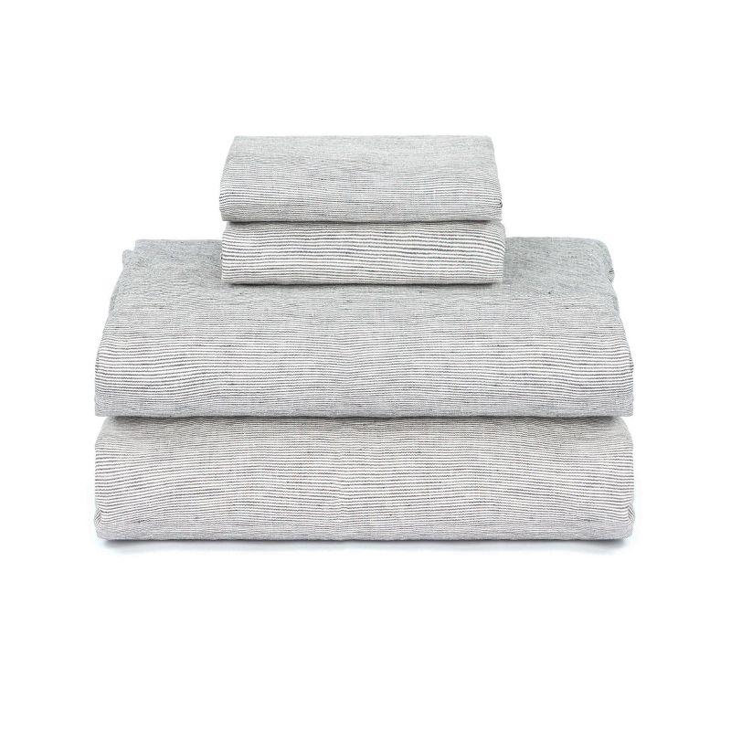 100% French Linen Sheet Set