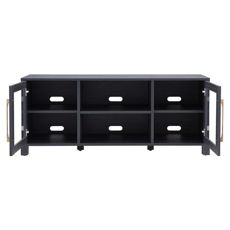 58" Charcoal Gray TV Stand - Henn&Hart