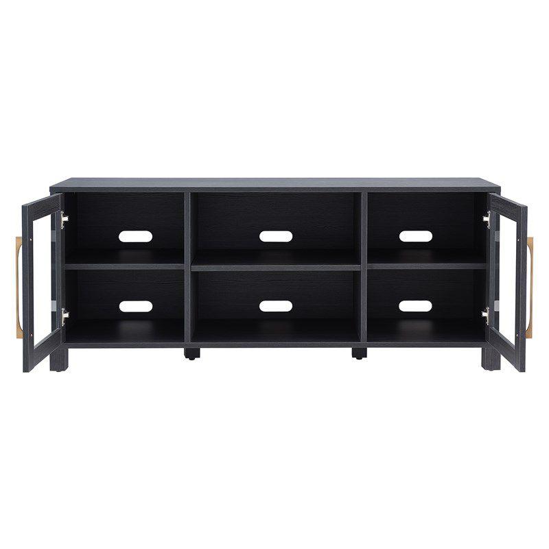 58" Charcoal Gray TV Stand - Henn&Hart